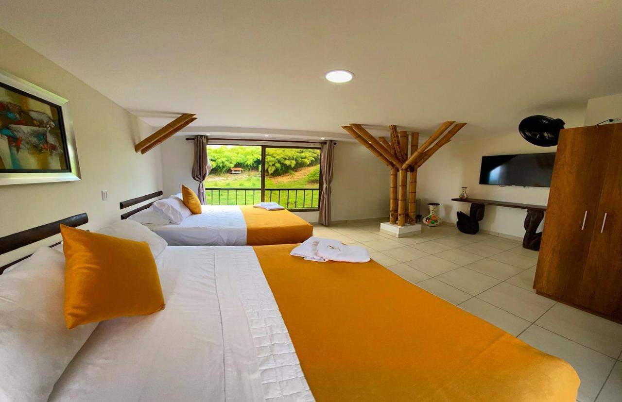 La Victoria Hotel Campestre Quimbaya Kültér fotó