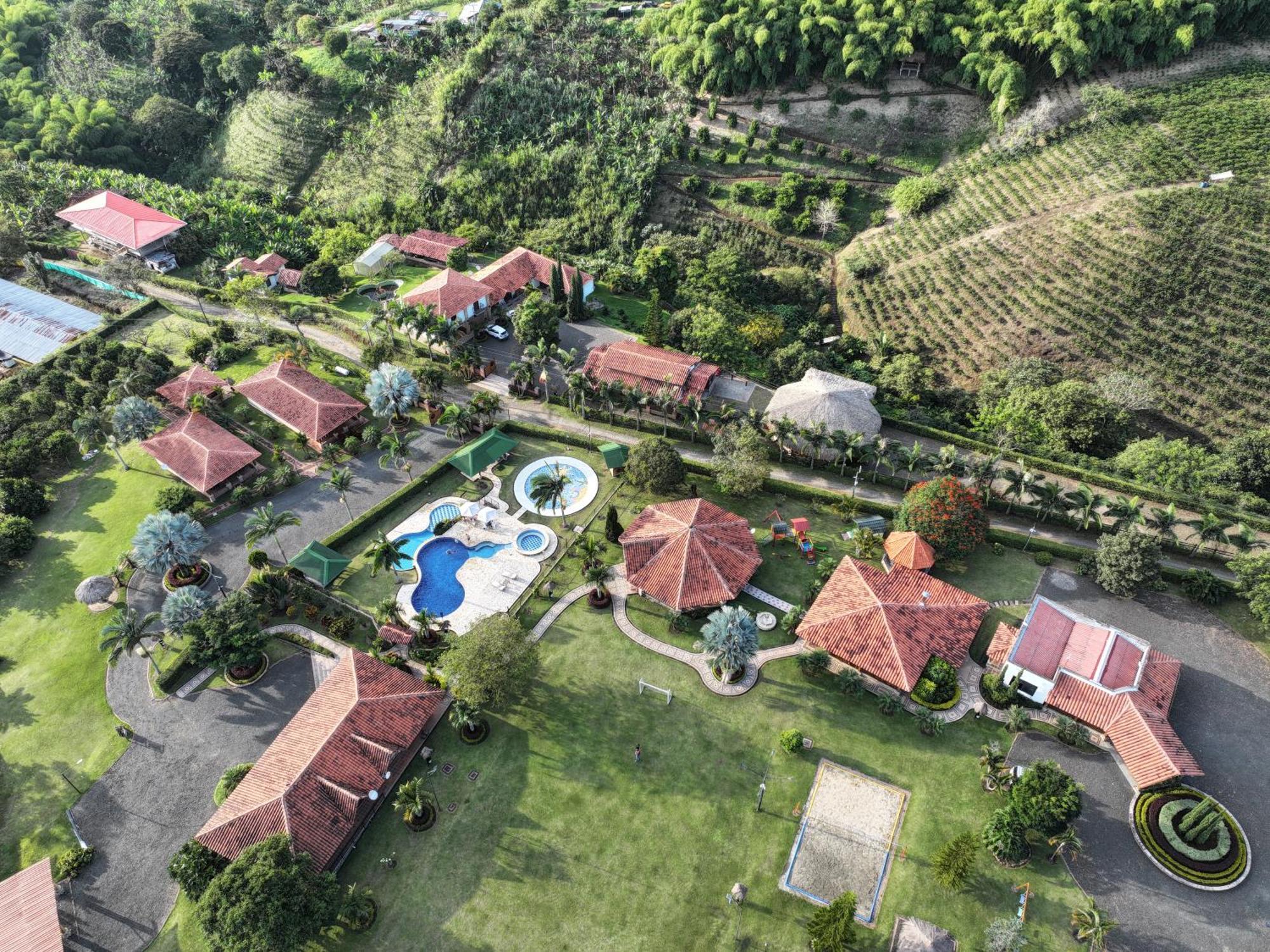 La Victoria Hotel Campestre Quimbaya Kültér fotó